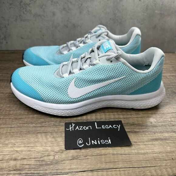 Nike~Women’s~Run~ Blue/Lgt. Gray~All Day Low Top Comfort Sneakers~Size 9.5 - Picture 1 of 11